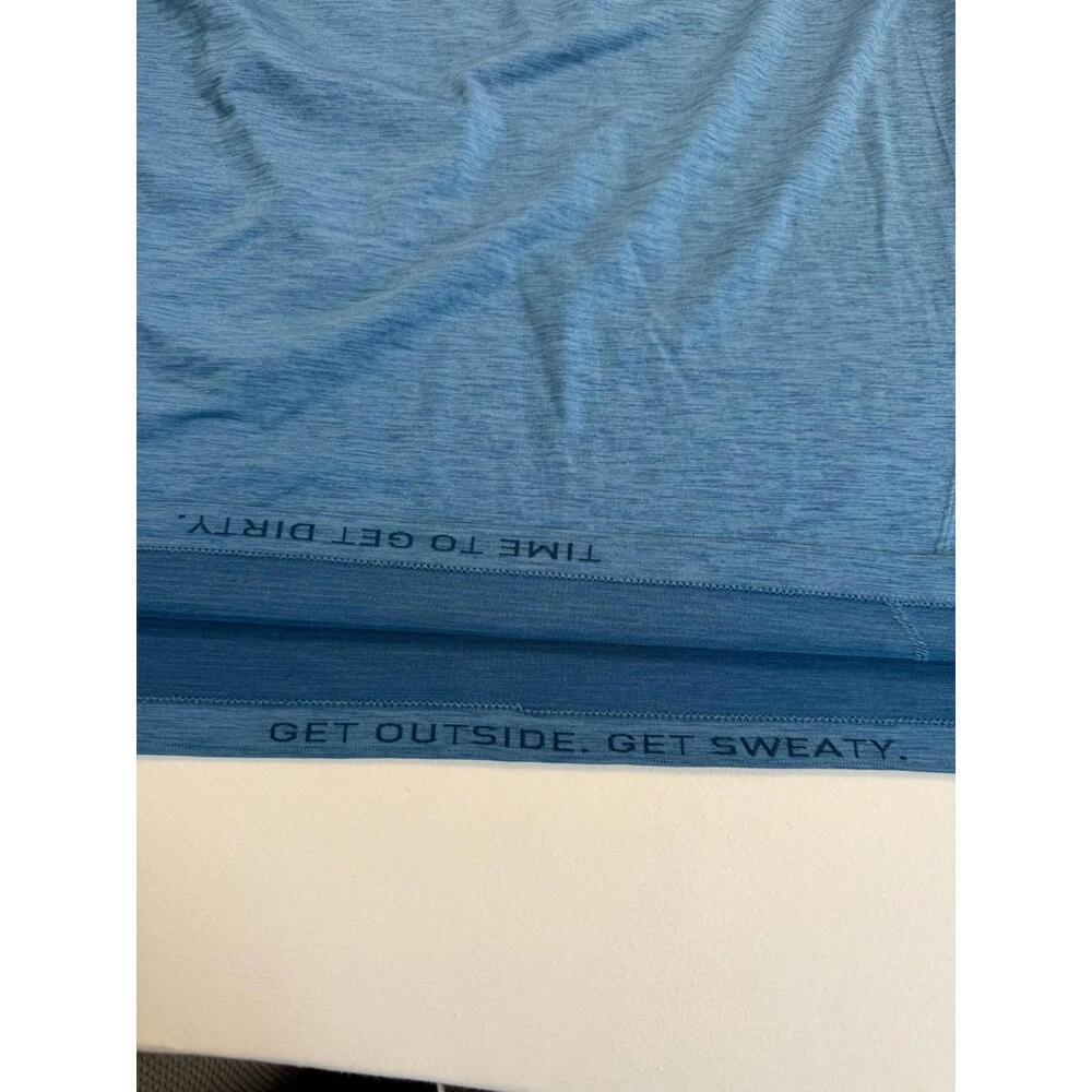 Lululemon Metal Vent Tech Short Sleeve XXL Blue - Picture 3 of 6